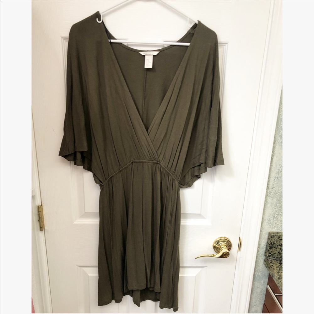 Olive Green Dress